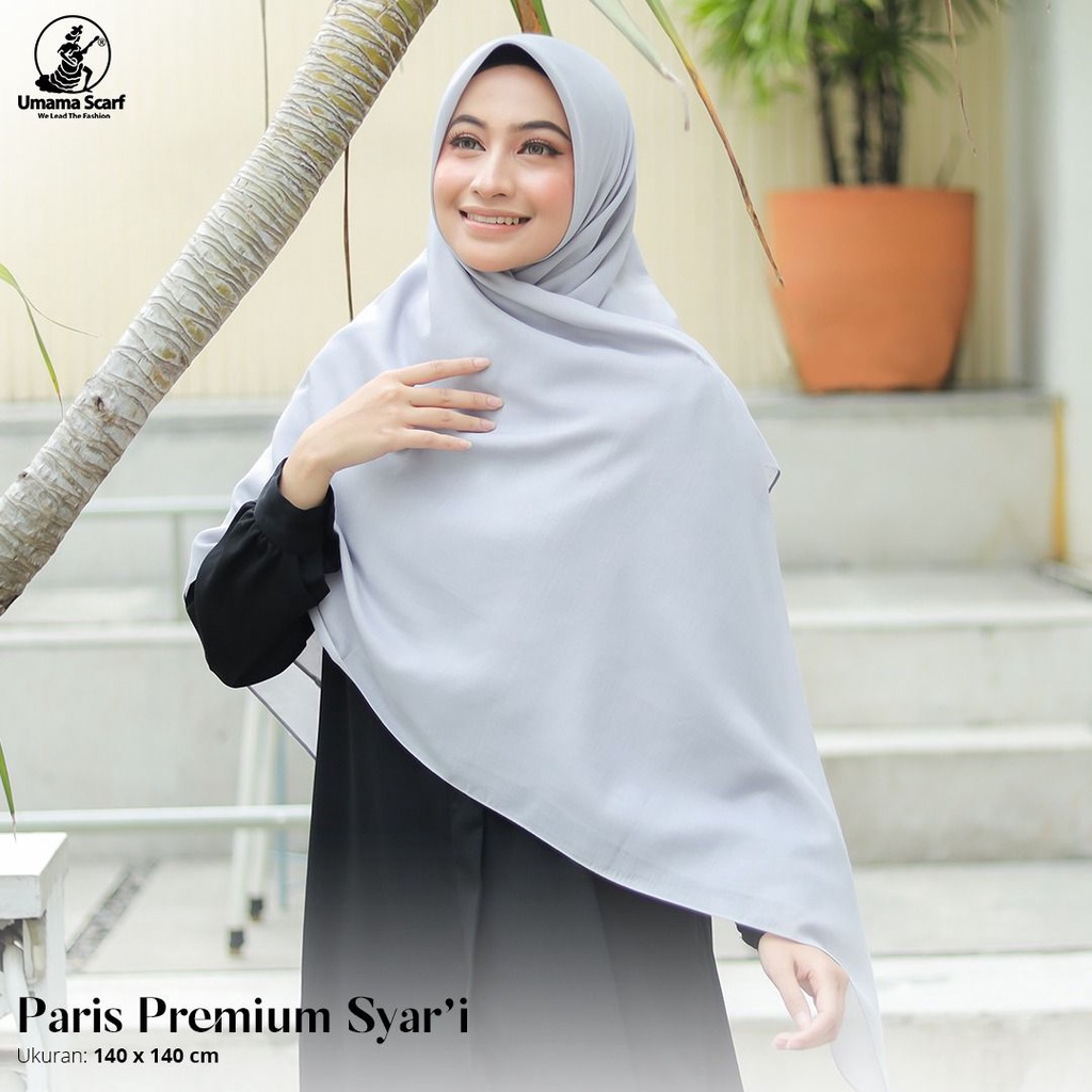 Segi Empat Paris Premium syari Anti Letoi 140x140 Umama terbaru