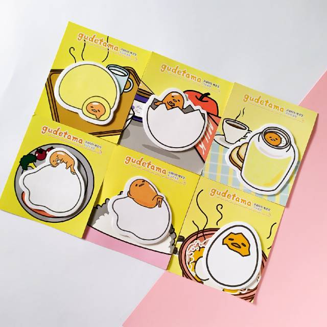 

Sticky Notes Gudatama Memo Karakter Telur Lucu