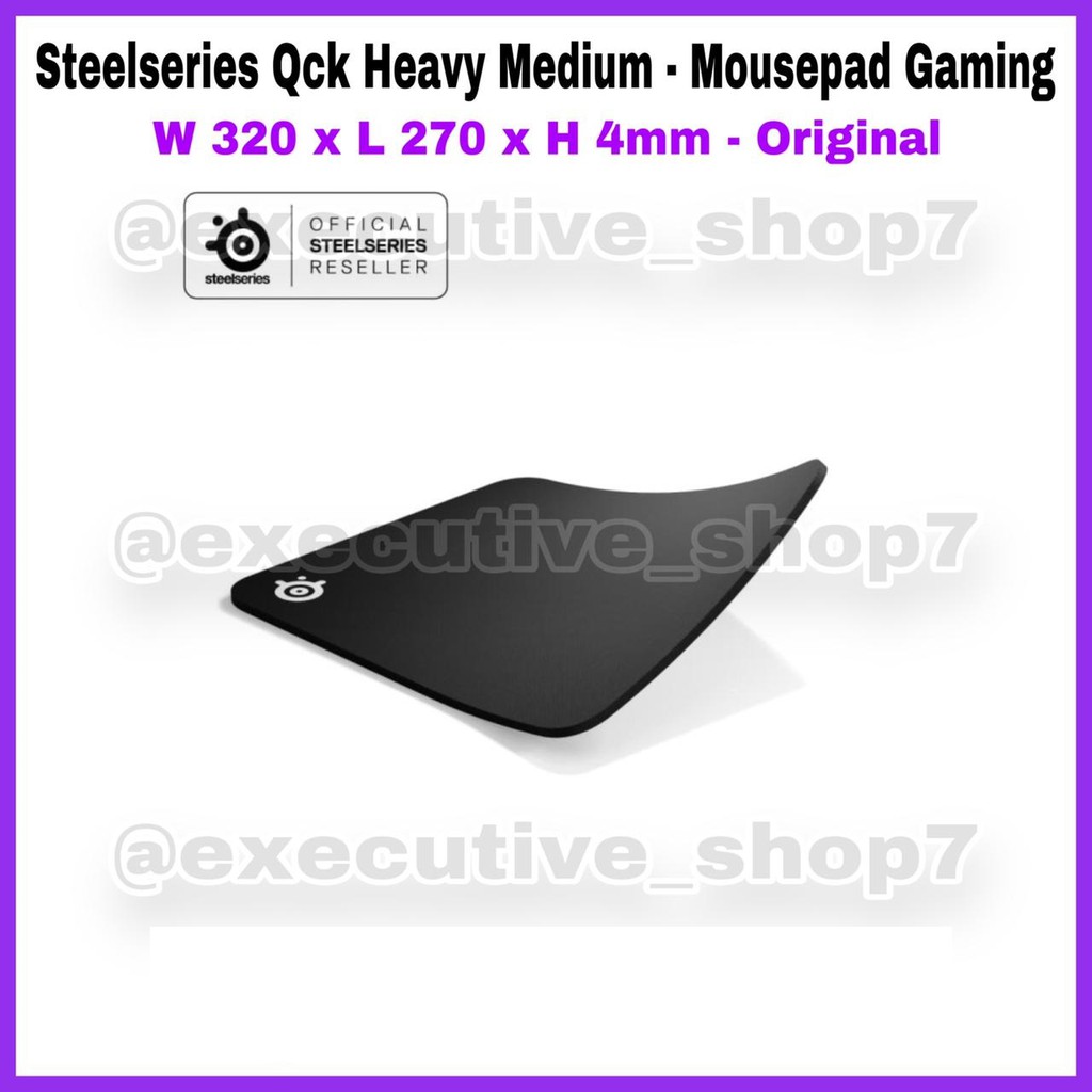 Steelseries Qck Heavy Medium - Gaming Mousepad - W 320 x L 270 x H 4mm - Original