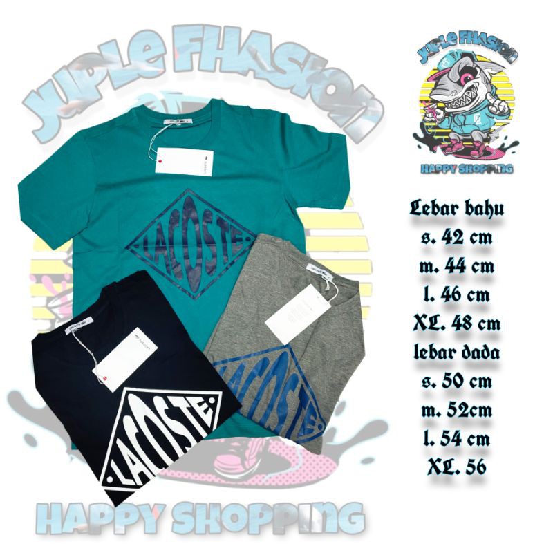 KAOS OBLONG LACOSTE IMPORT