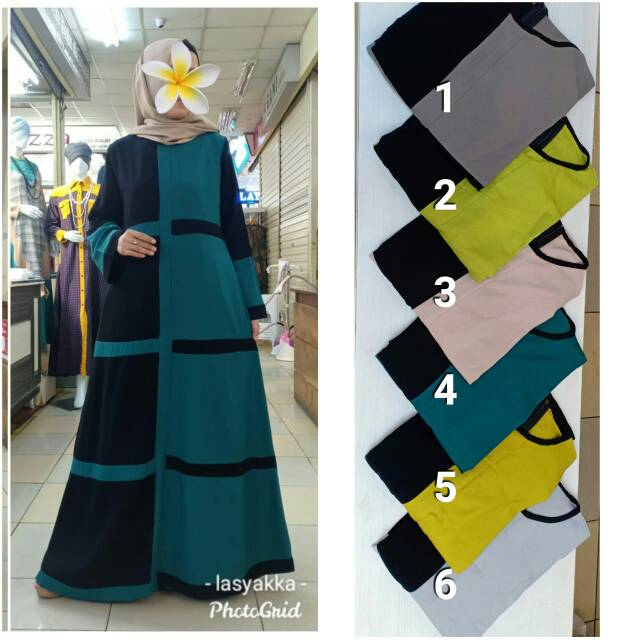 Gamis jet black