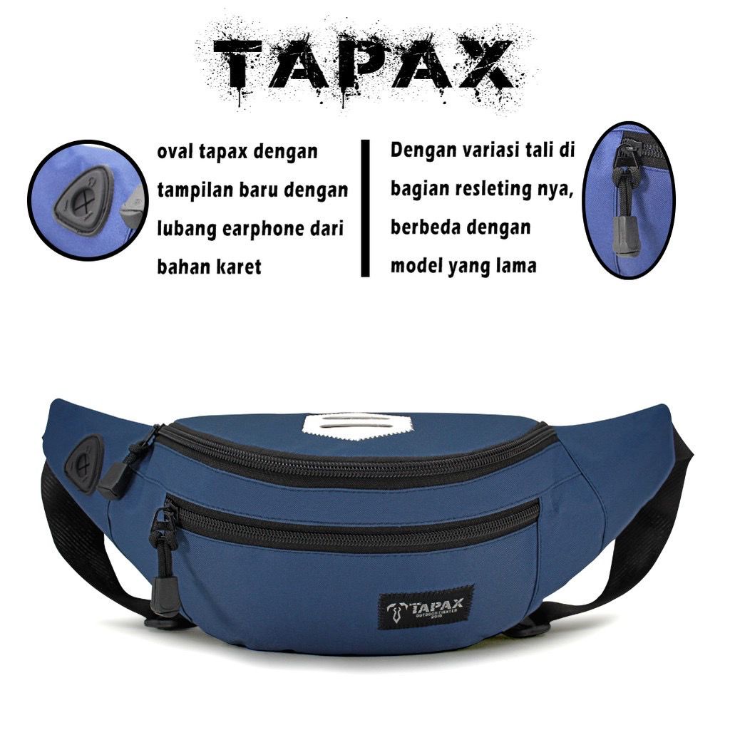 Tas Waistbag Unisex Colorways Tapax Oval KinayShop