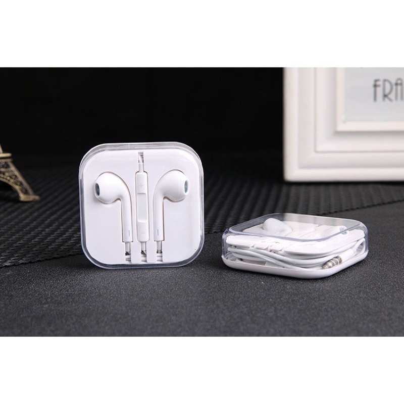 HANDSFREE HENSET MURAH IOS JACK BULAT 3.5MM EARPHONE HEADSET HEDSET HANSET HANDSET Handsfree/Earphone ios jack bulat 3.5m