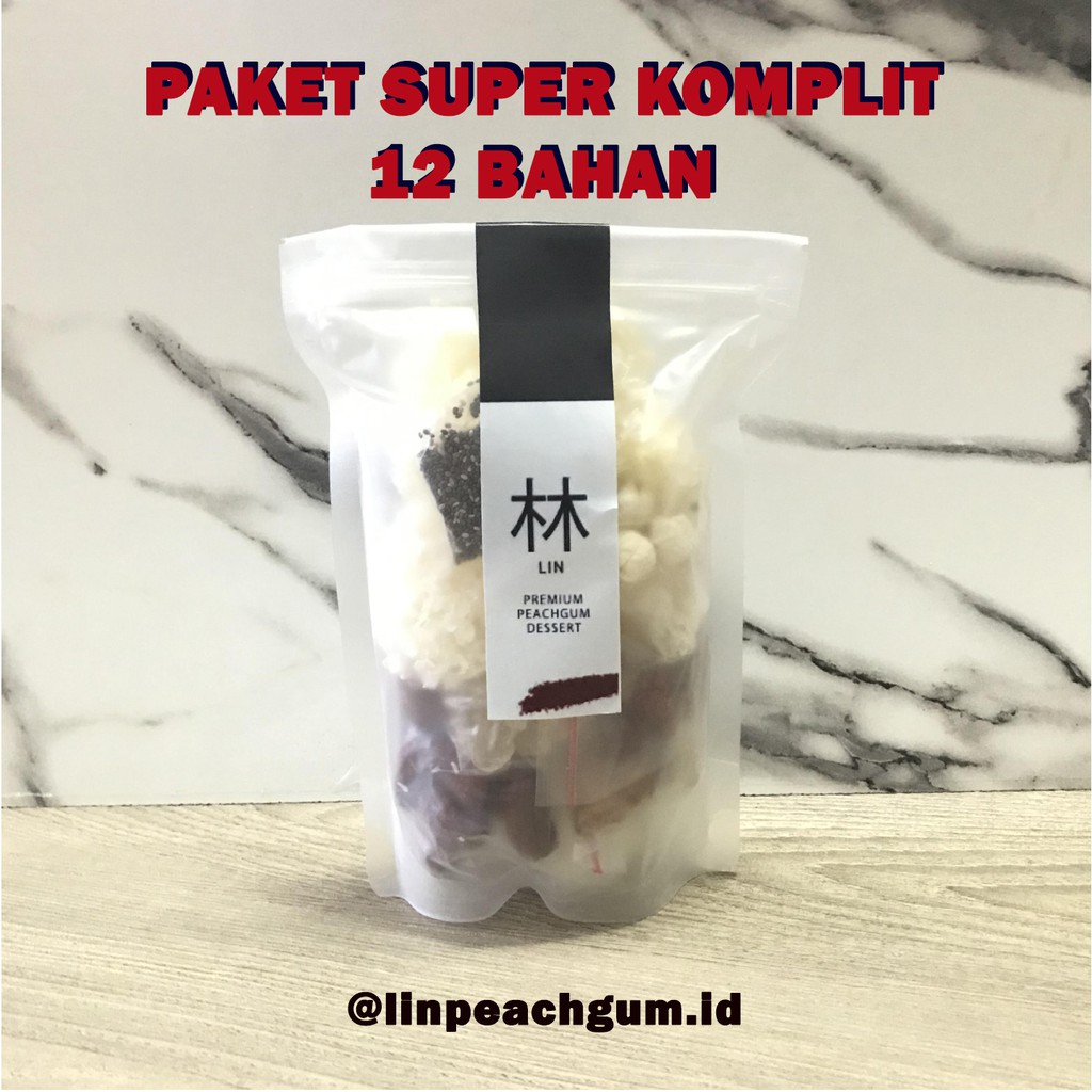 

[TERBARU] PAKET PEACHGUM OSMANTHUS , (PAKET KECIL), READY TO COOK