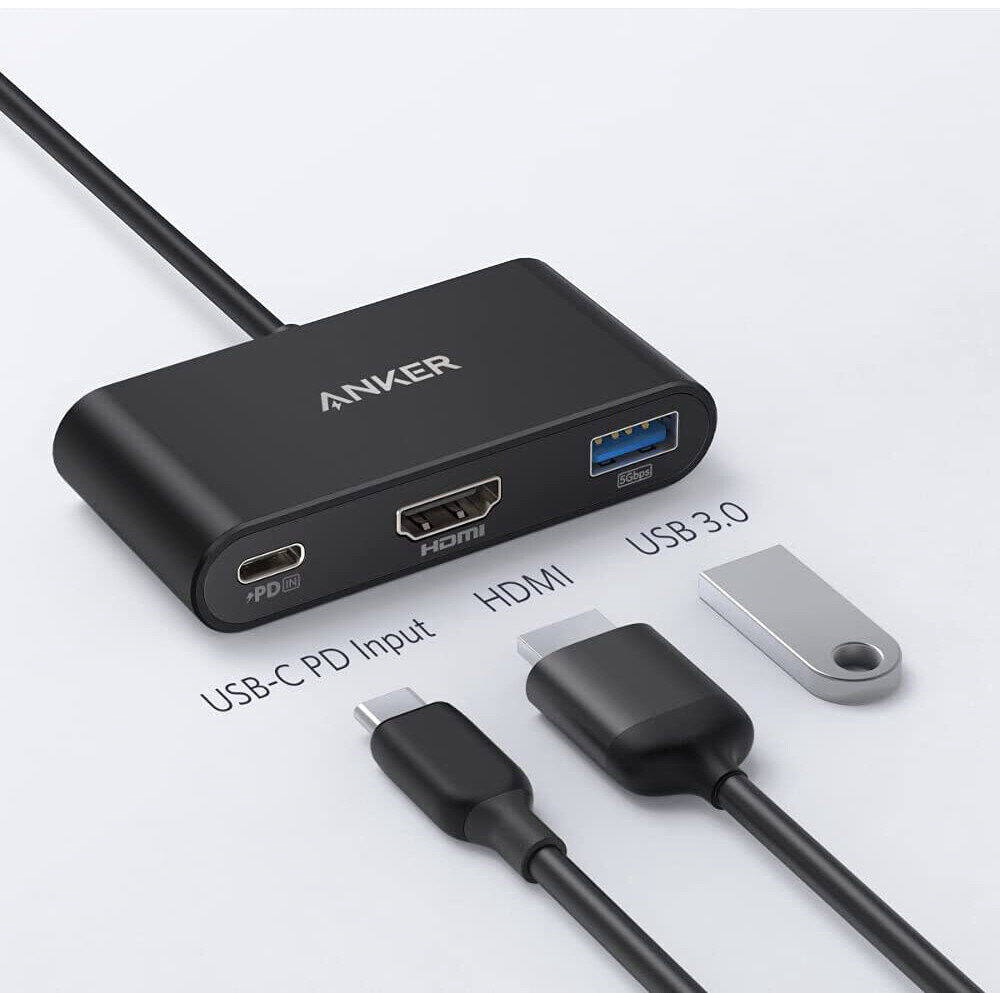 ANKER A8339 - PowerExpand 3-in-1 Multi-Function USB-C Hub - HUB USB-C Terbaru dari ANKER