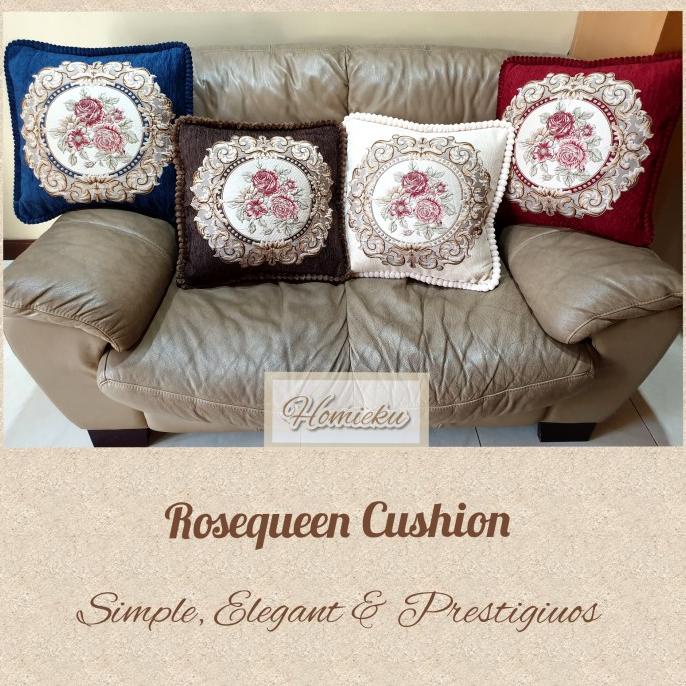 """] Sarung Bantal Kursi Sofa Elegan 50x50 cm - Cushion Cover
