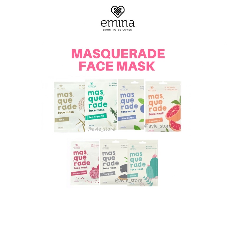 Jual Masquerade face mask emina 23g Shopee Indonesia
