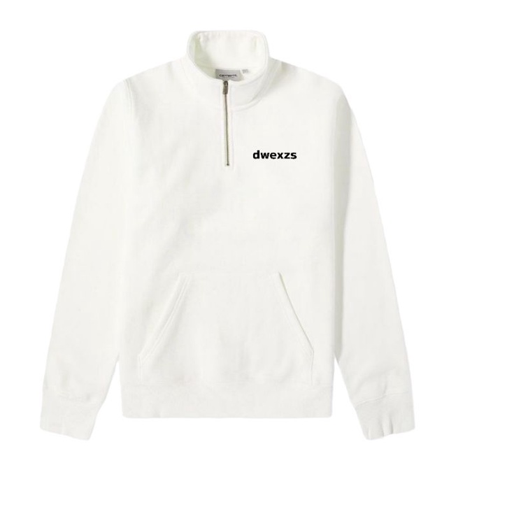 Sweater Half Zipper Pria Dwexzs