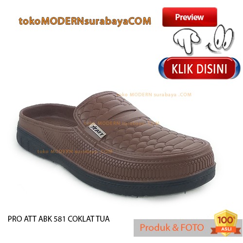 PRO ATT ABK 581 Sepatu Pria Karet Casual Slip On