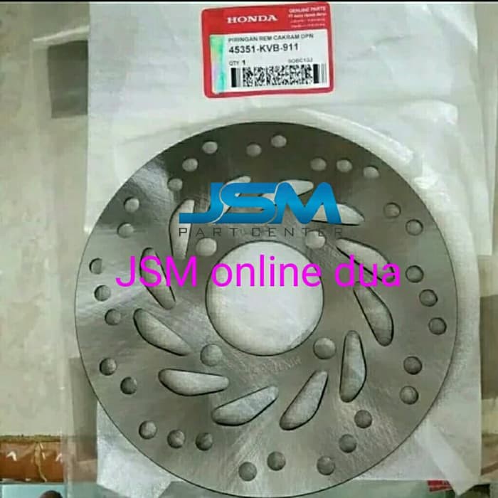 PIRINGAN CAKRAM DEPAN BEAT VARIO SCOOPY SPACY VARIO 125 ORI AHM ORI ORIGINAL