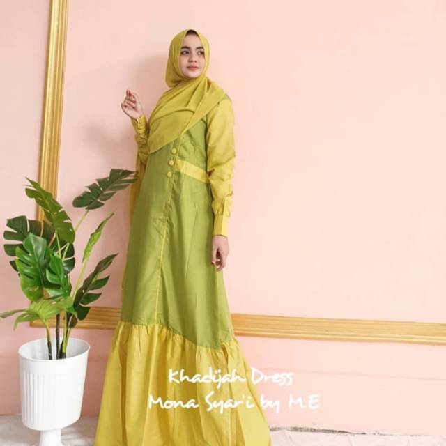 KHADIJAH DRESS BY MONA SYARi ME