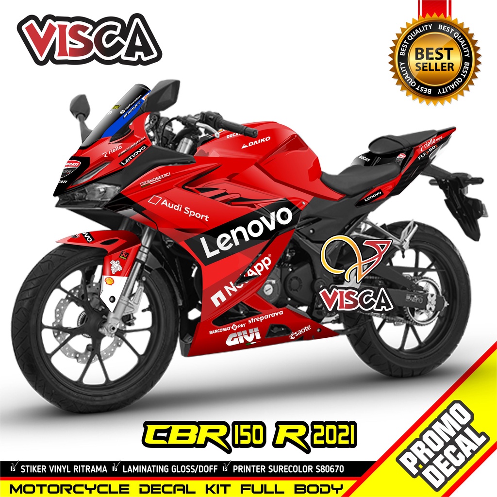 Decal Cbr 150R Full Body 2021 Stiker Cbr 150R 2021 Full Body Striping Cbr 150R 2021 Full Body Livery