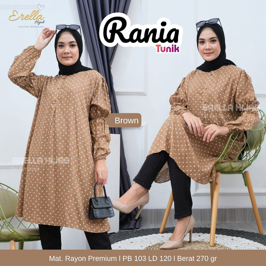 TUNIK WANITA-TUNIK KATUN-TUNIK RANIA-TUNIK MUSLIMAH