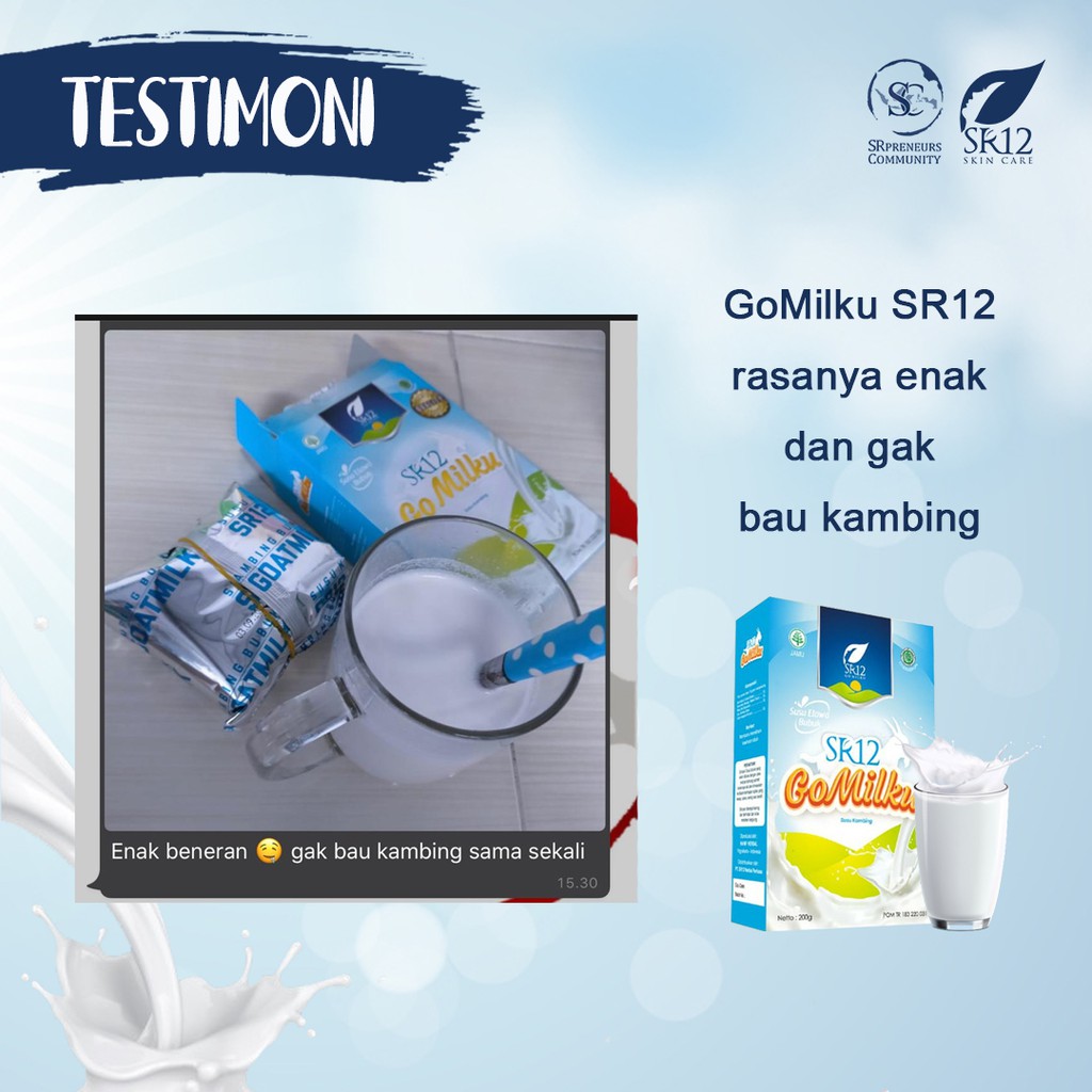 SUSU GO MILKU SR12 ETAWA RASA COKELAT / SUSU GOMILKU / SUSU ETAWA KUALITAS PREMIUM / GOAT MILK BUBUK