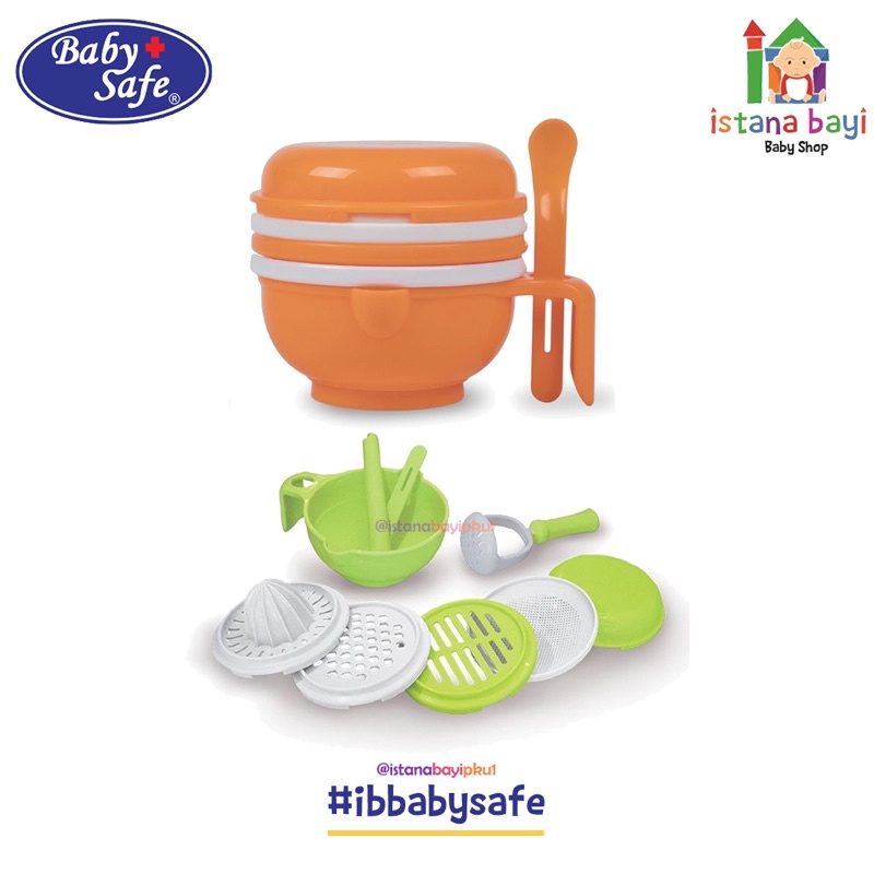 Baby Safe Food Grinding set AP014 - Food maker.Pealatan MPASI