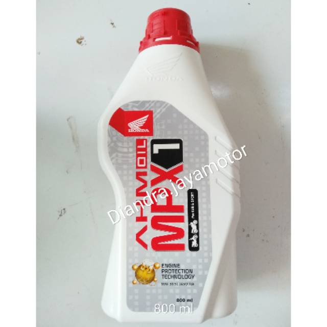 Oli mesin Honda mpx 1 800 ml for all bebek honfa