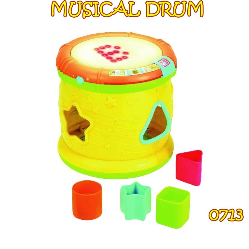 0713 Winfun Tap n Learn Musical Drum Mainan Anak