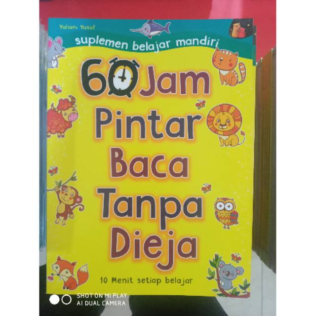 Buku 60 jam pintar baca tanpa dieja