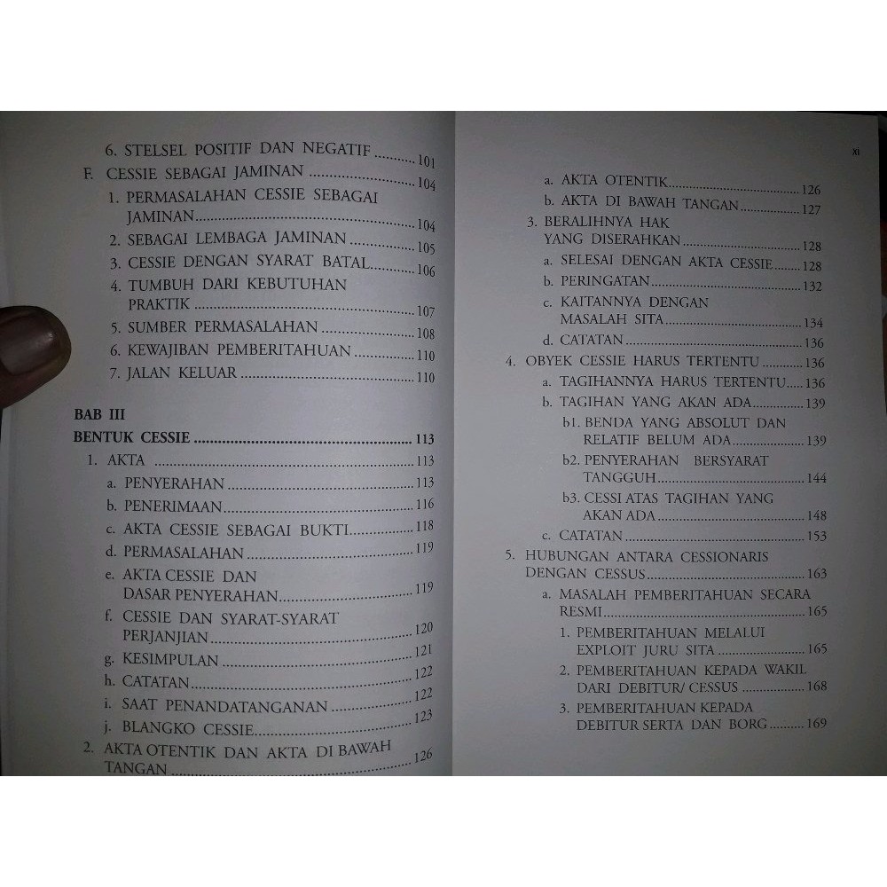 CESSIE Tagihan Atas Nama by J. Satrio BPBN