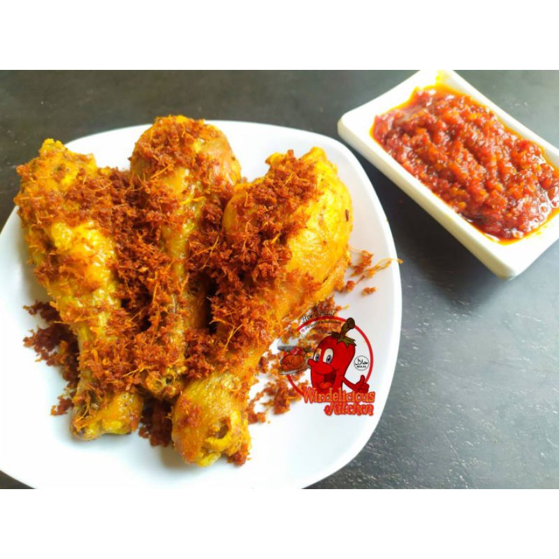 AYAM UNGKEP LENGKOAS 1 EKOR 8 POTONG / AYAM KUNING / AYAM GORENG / PAHA / AYAM LENGKUAS / AYAM