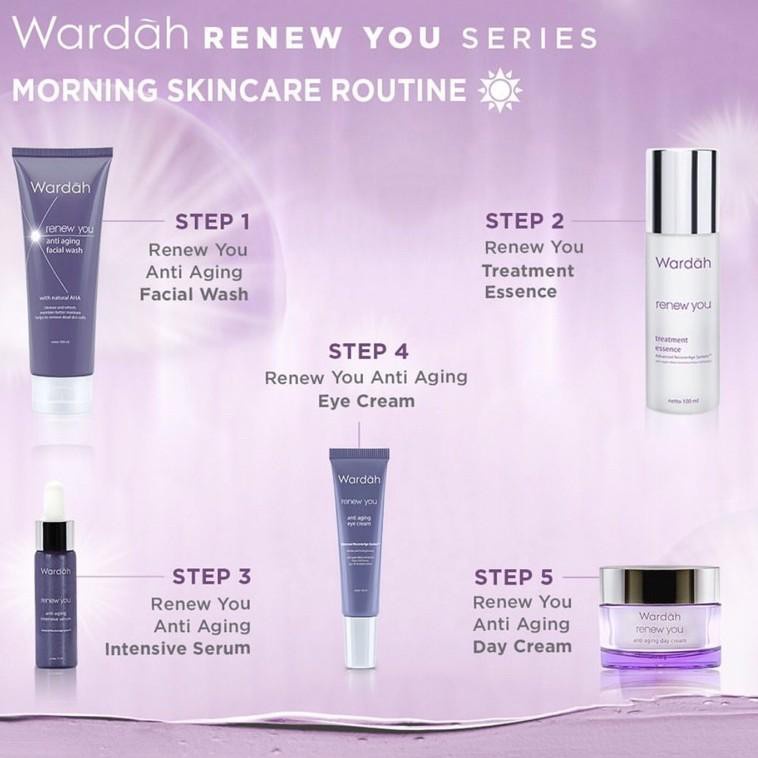 WARDAH Renew You Anti Aging Series - Wajah Keriput Awet Muda