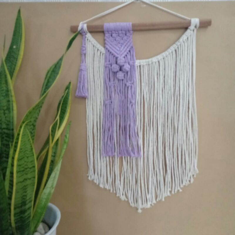 macrame wallhanging hiasan dinding murah