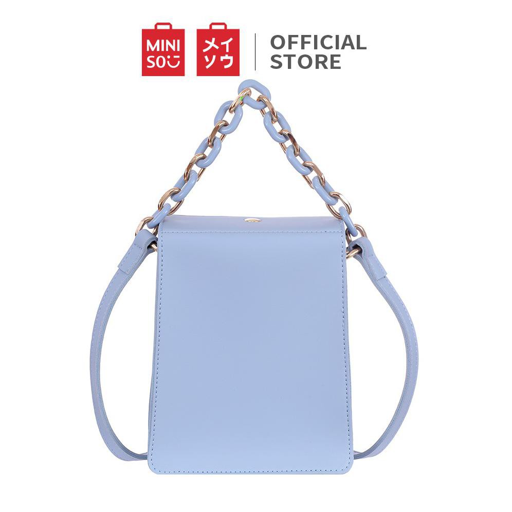 Tas Selempang Miniso Wanita Bahu Pouch Rantai Sling Bag Pesta