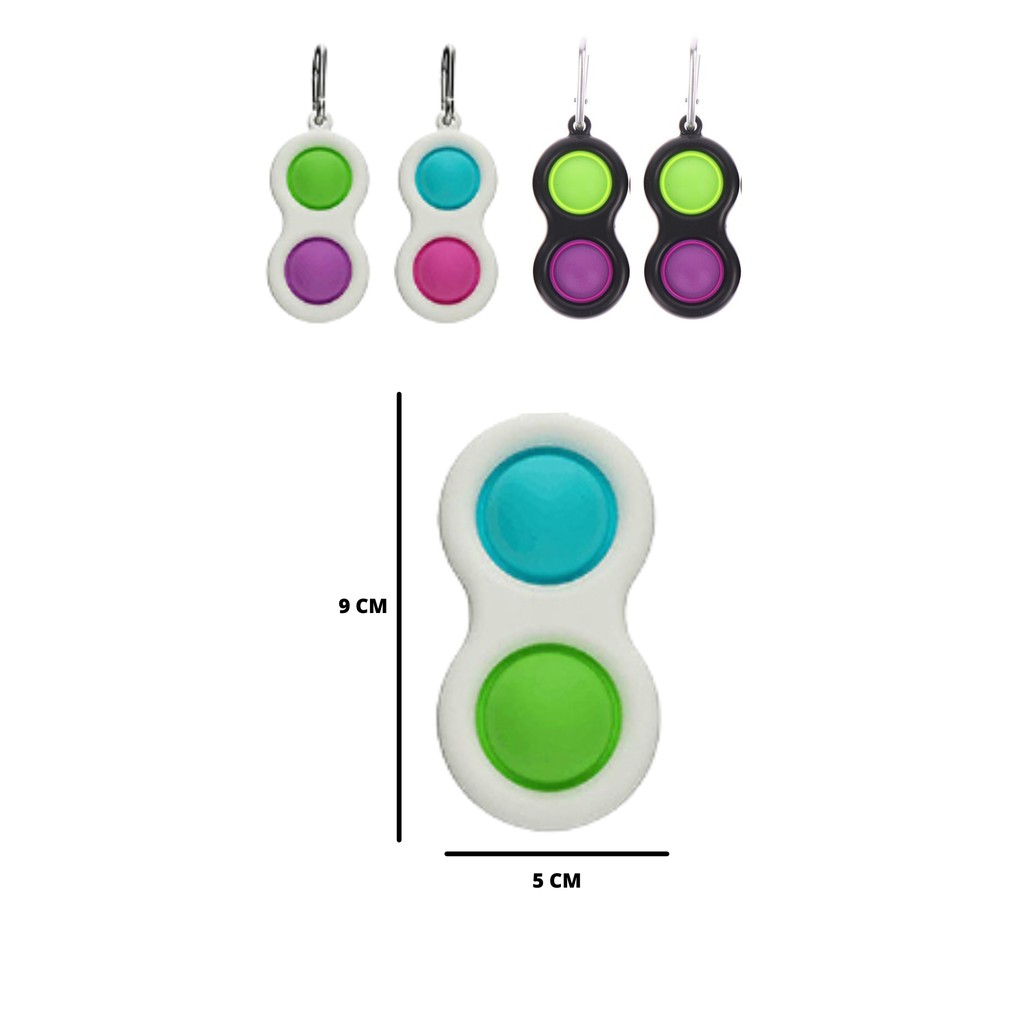 (MI) Mainan Pop It Simple Dimple Pedang Kapak Mainan Anak Senjata Terbaru-2 HOLE