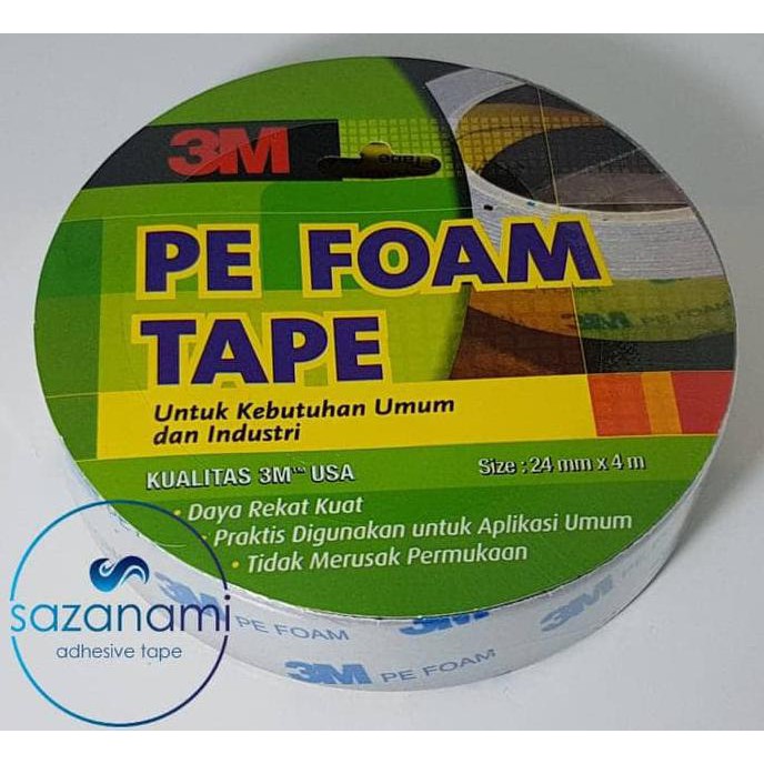 

Sini Double Tape Busa 3M Pe Foam Tape 24Mm X 4M Ayo Beli
