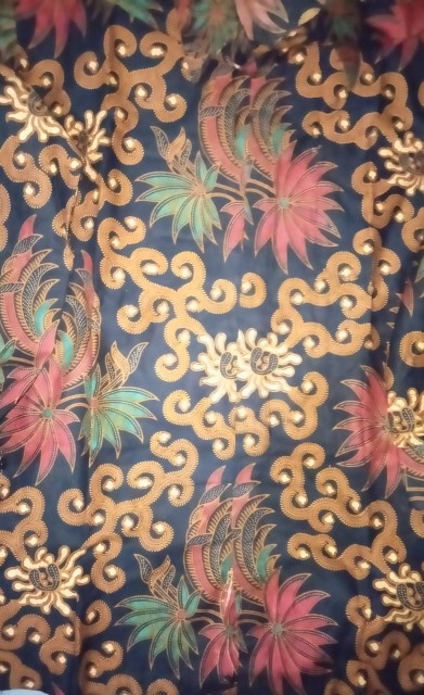 Ms Gamis Batik Sekar Sriwedari Maxi Katun Prada Allsize Ld 104k