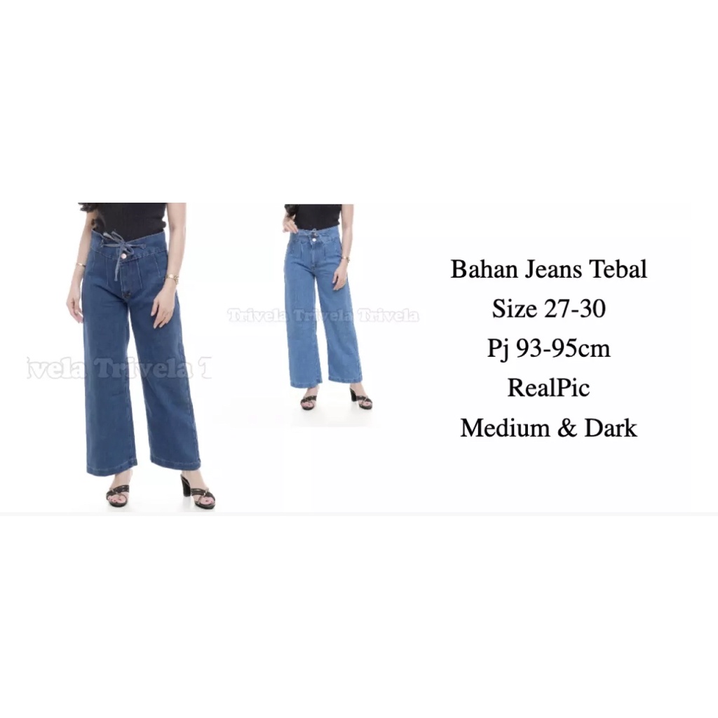 ALISHYA CULLOTES JEANS WANITA