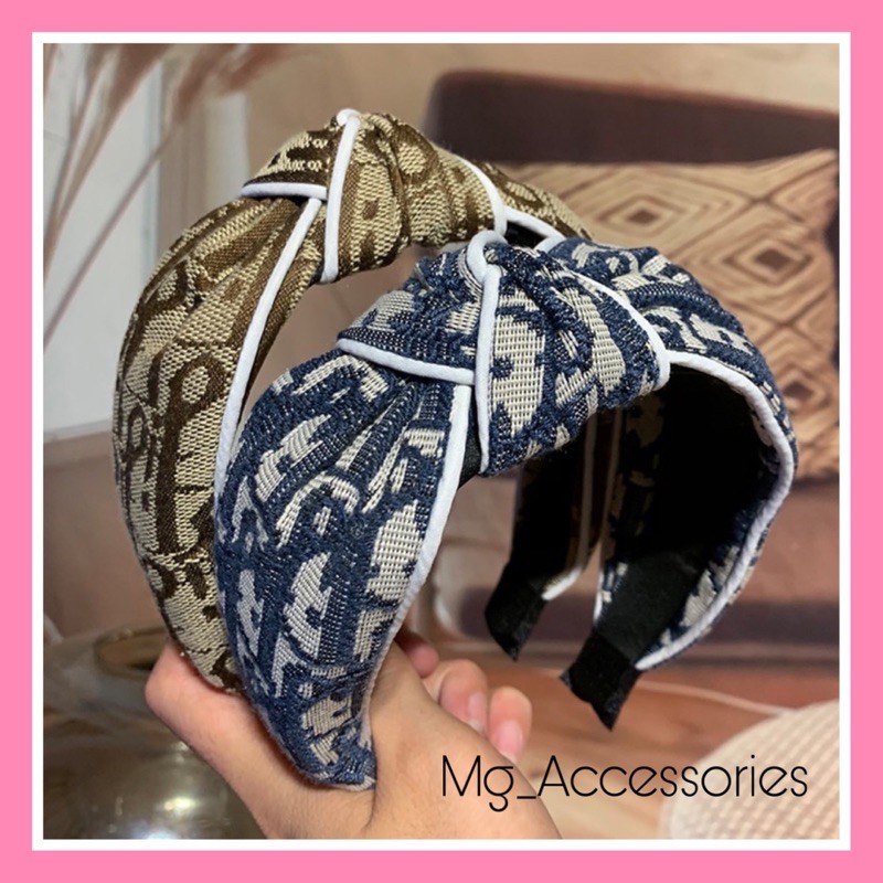 BANDO DIOr IMPORT KULITAS PREMIUM AKESORIS RAMBUT BANDANA IMPORT