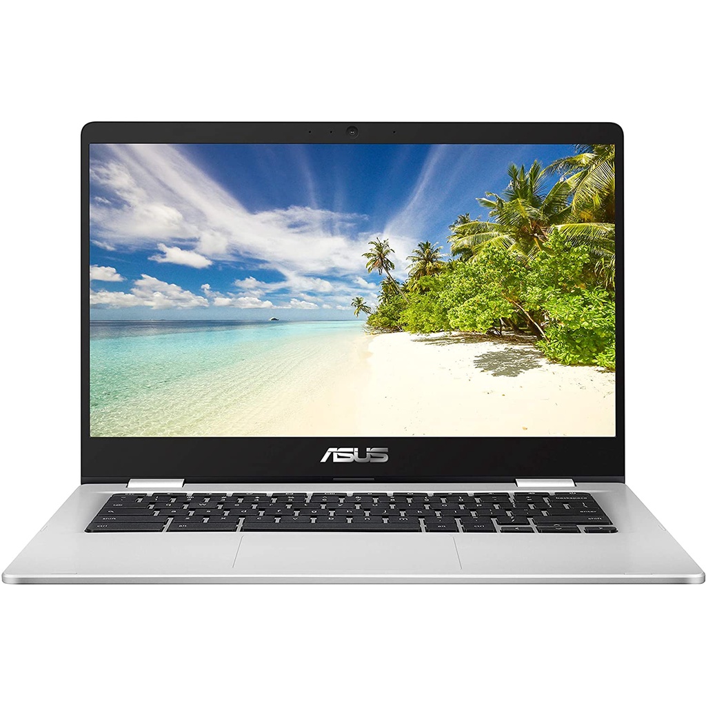 Laptop ASUS CHROMEBOOK C423NA Celeron N3350 4GB 64GB 128GB EMMC SILVER CHROME ORIGINAL-3