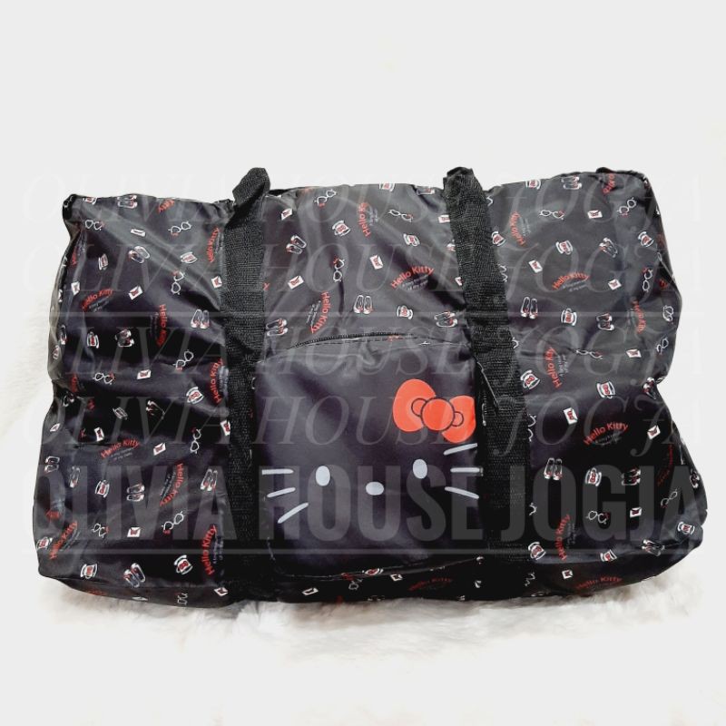 Travel Bag Hello Kitty Hitam Lipat Travel Bag Lipat Hello Kitty Tas Travel Hello Kitty