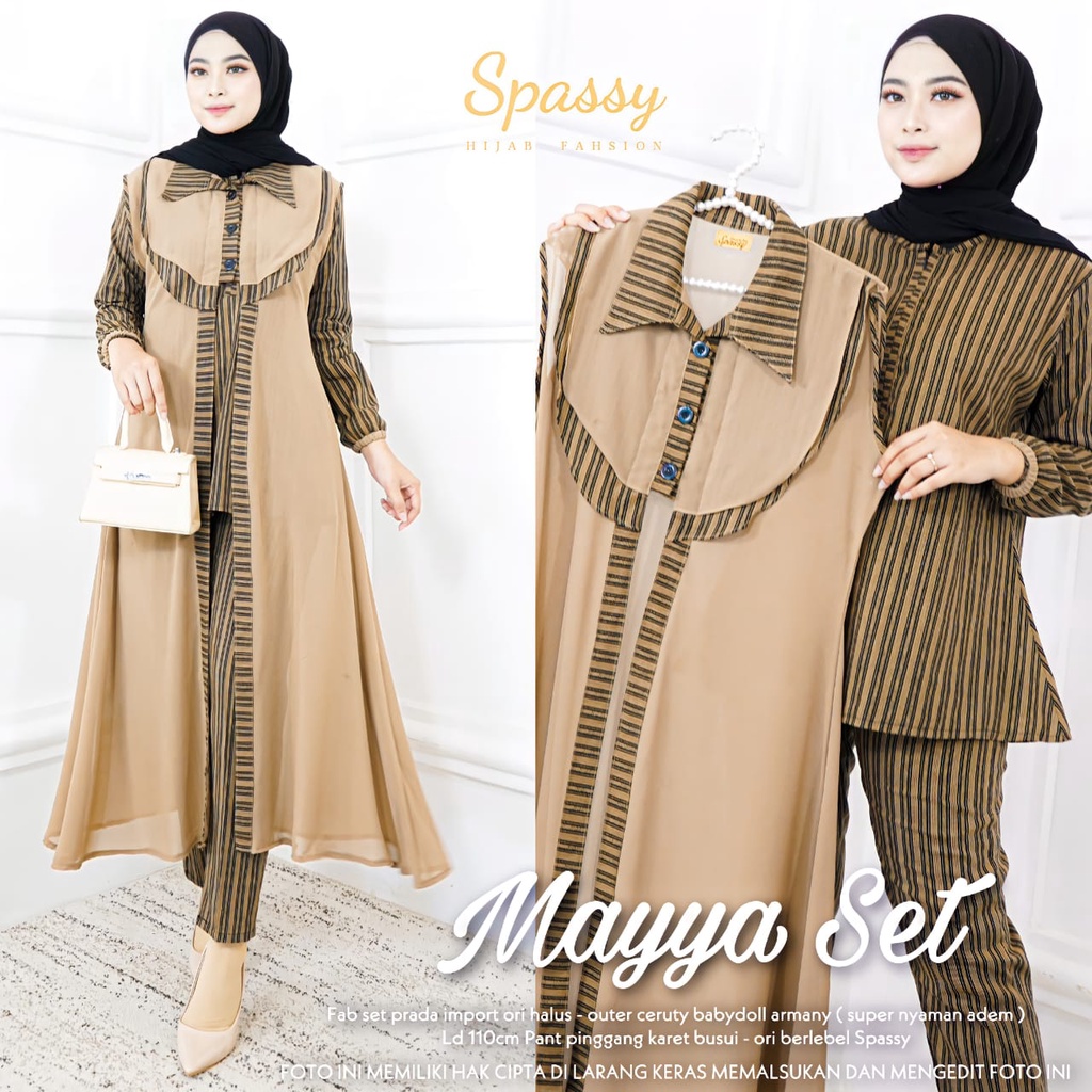 MAYYA SET ORIGINAL BY SPASSY / TAMARA SET ORIGINAL BY SPASSY / TANAKU SET / MORIS SET / HERISSA SET