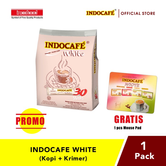 

MURAH Indocafe White (30 stick)