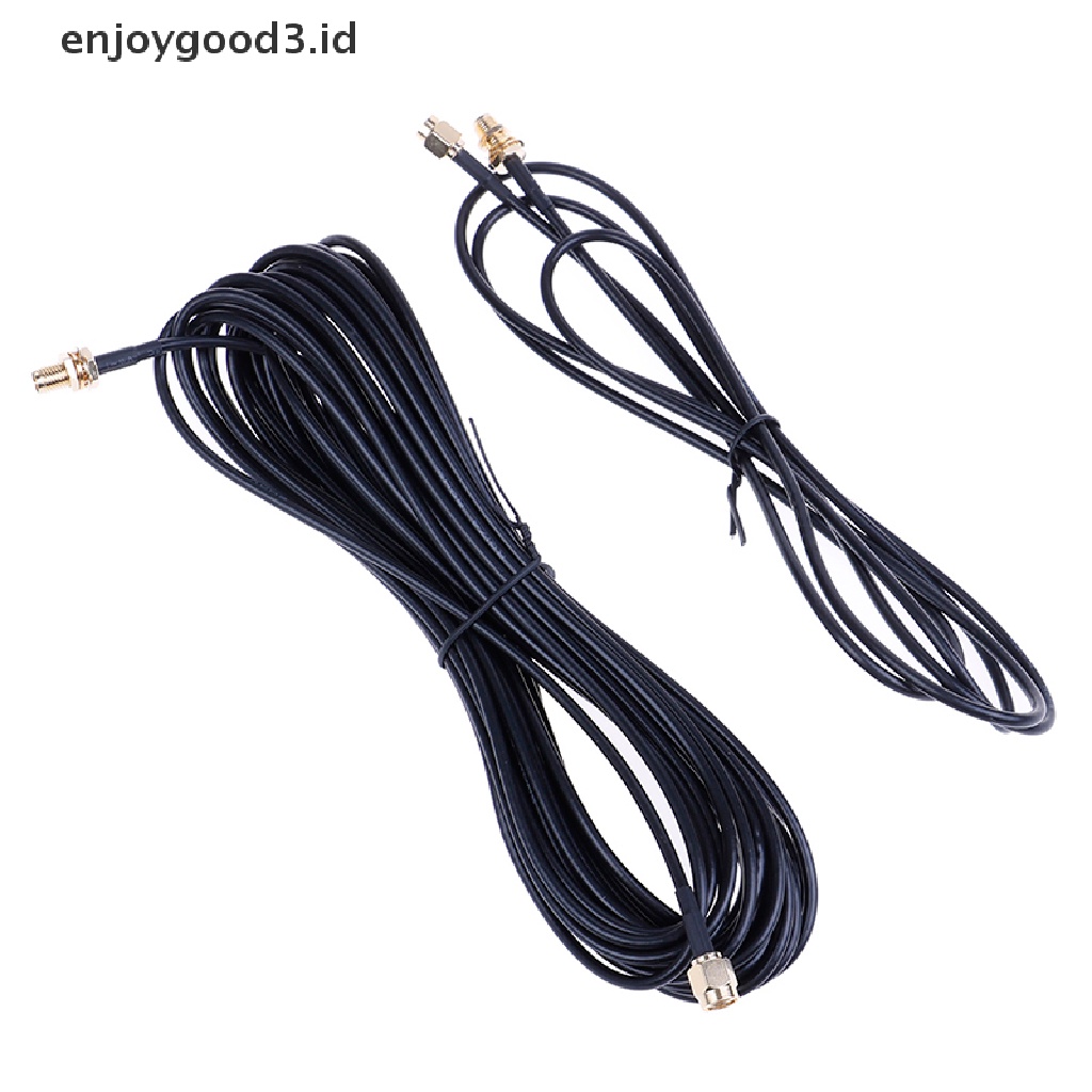 (Id) Kabel Extension Antena Wireless Rp-Sma 1.5 / 9m Untuk Router Wifi (Dd)