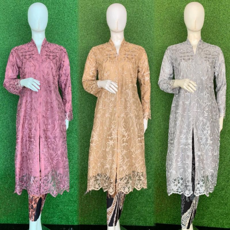 SETELAN KEBAYA TILLE ATILA BUSUI SEMI GAMIS KEBAYA MODERN BAJU PESTA OUTFIT KONDANGAN OOTD FASHION W