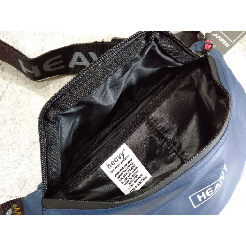 Waistbag Heavy Waterproof Premium - Tas Pinggang Pria Heavy [Heavy.bag]