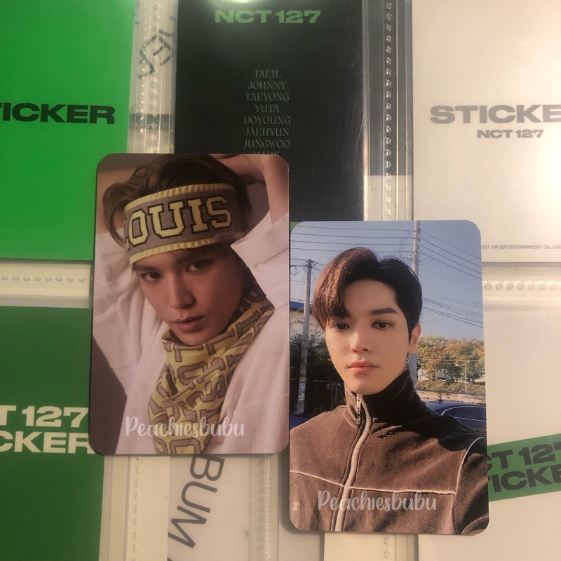 TAEYONG NCT 127 OWHAT LIMITED ZOOM PANTONE ZIPNOTE REGULAR IRREGULAR PC