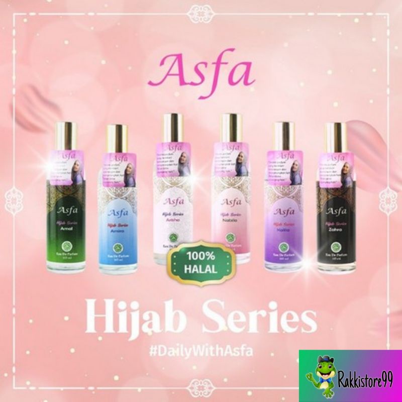 ❣️Rakkistore99❣️ASFA HIJAB SERIES EAU DE PARFUM 105ml | Parfum Wanita EDP