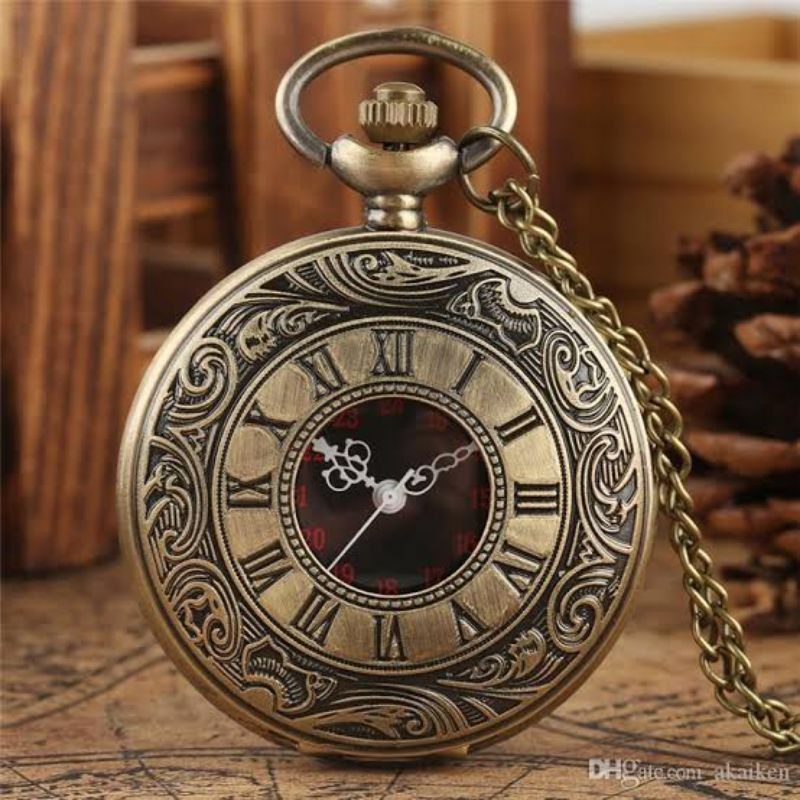 JAM RANTAI ANTIK UNIK KADO ULANG TAHUN GIFT WISUDA KENANGAN SOUVENIR TIDAK PASARAN MODEL KUNO