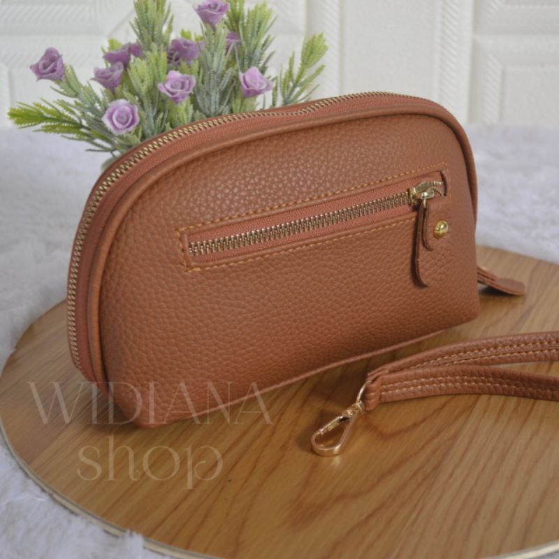 Dompet Wanita Papirut  Bapau Kulit Jeruk Sintetis Terlaris Skat Kartu COD-8