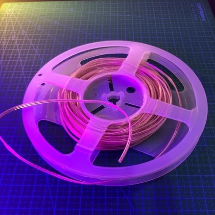 Kabel Tambahan untuk Neon Fle per-Meter | Kabel Transparant Custom Neon Flex