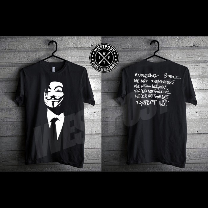 KAOS DISTRO ANONYMOUS TERBARU