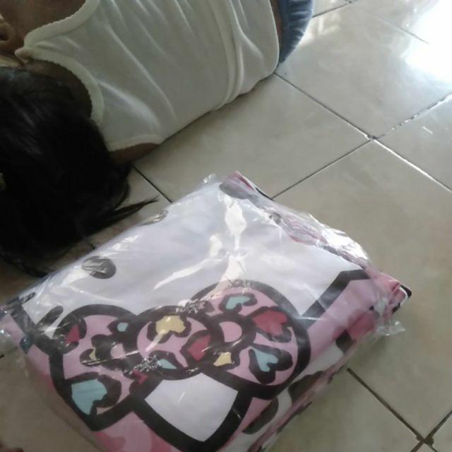 Sprei Hello Kitty Leopard Pink
