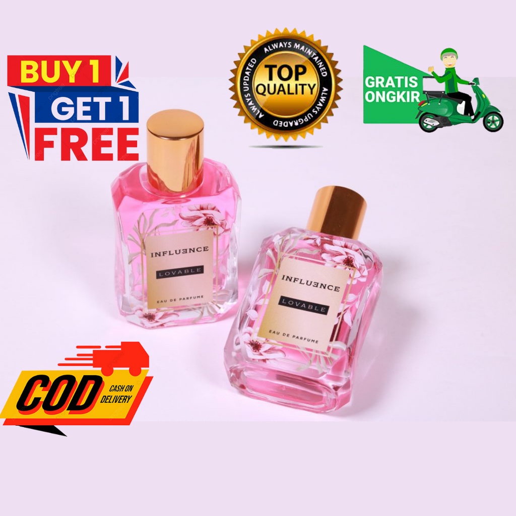 Parfum Influence Lovable Original / Parfum Wanita Tahan Lama / Parfum Wanita Mewah dan Murah