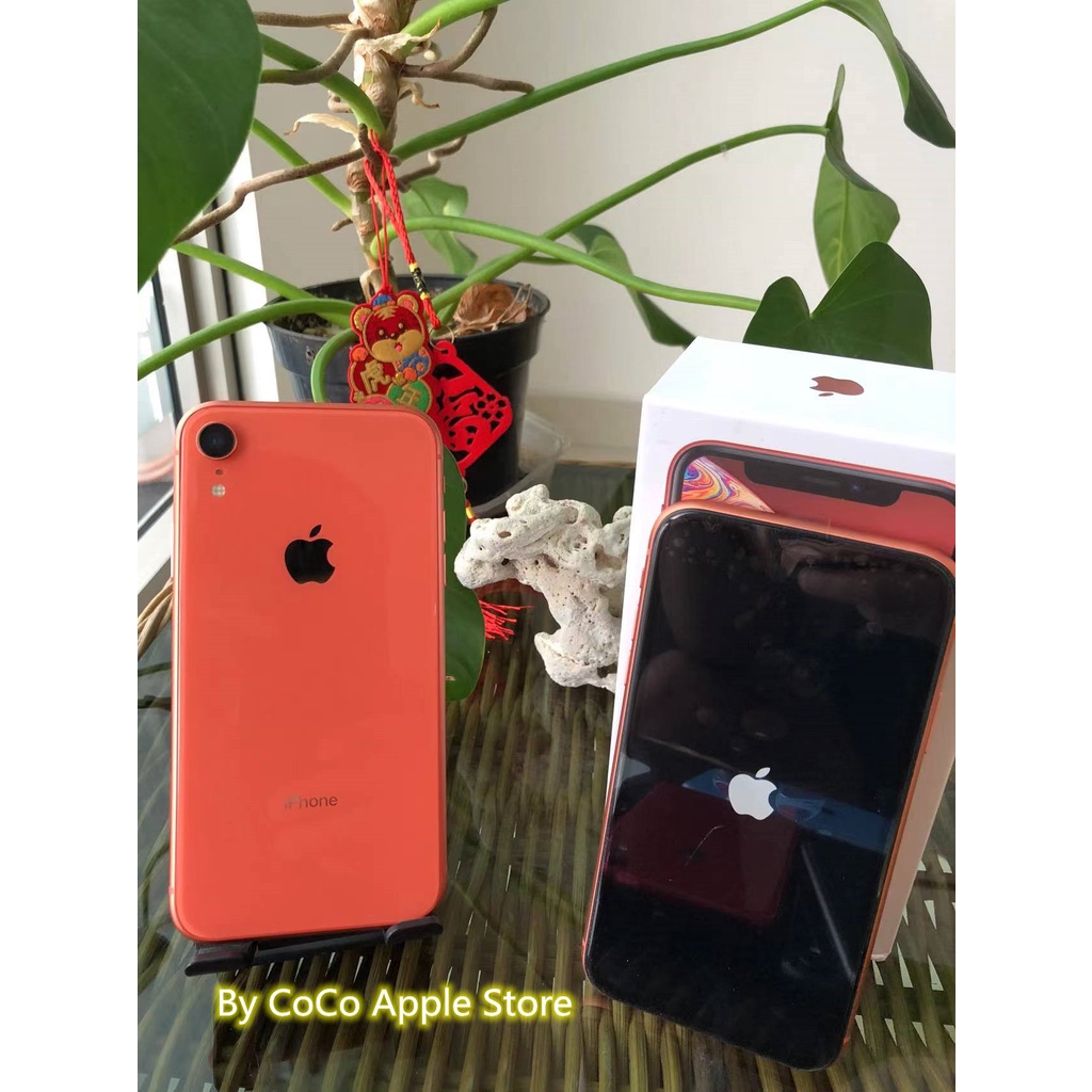 iPhoneXR  256GB Fullset  All Sim Silent Original Ex Inter Second Mulus100% Like New 3utools All Green (Garansi 1 Tahun)