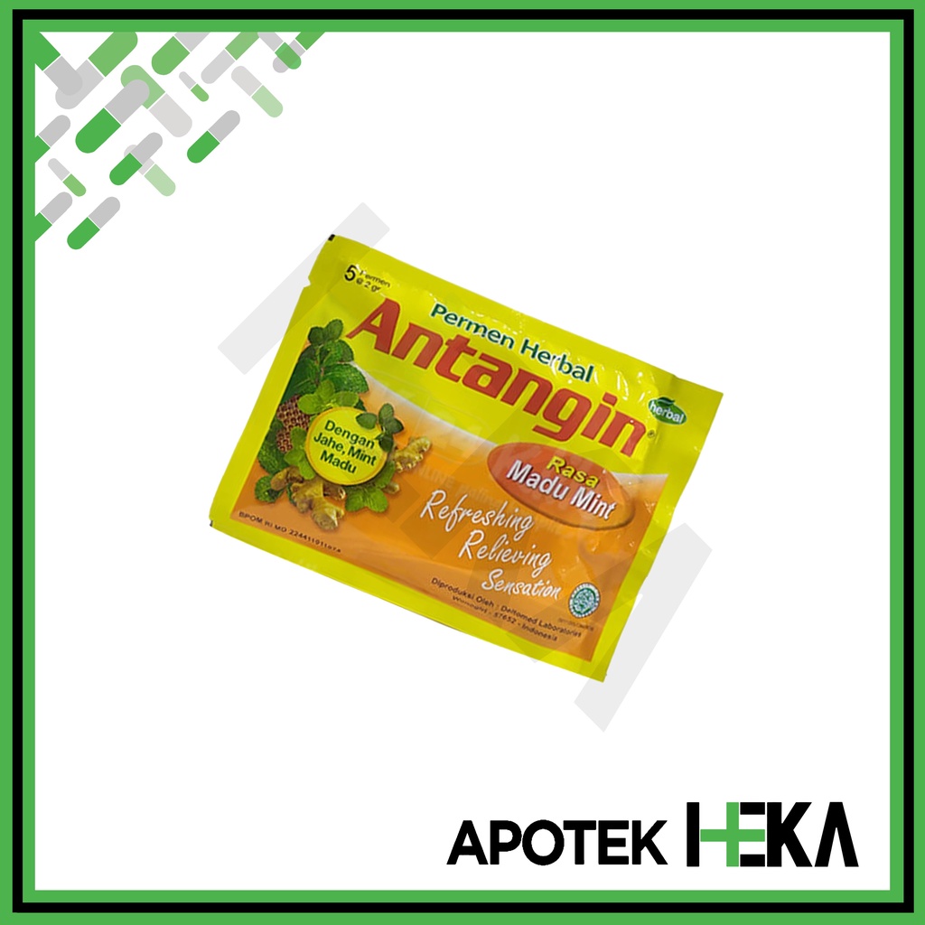 Antangin Candy Sachet isi 5 - Permen Herbal Tenggorokan (SEMARANG)