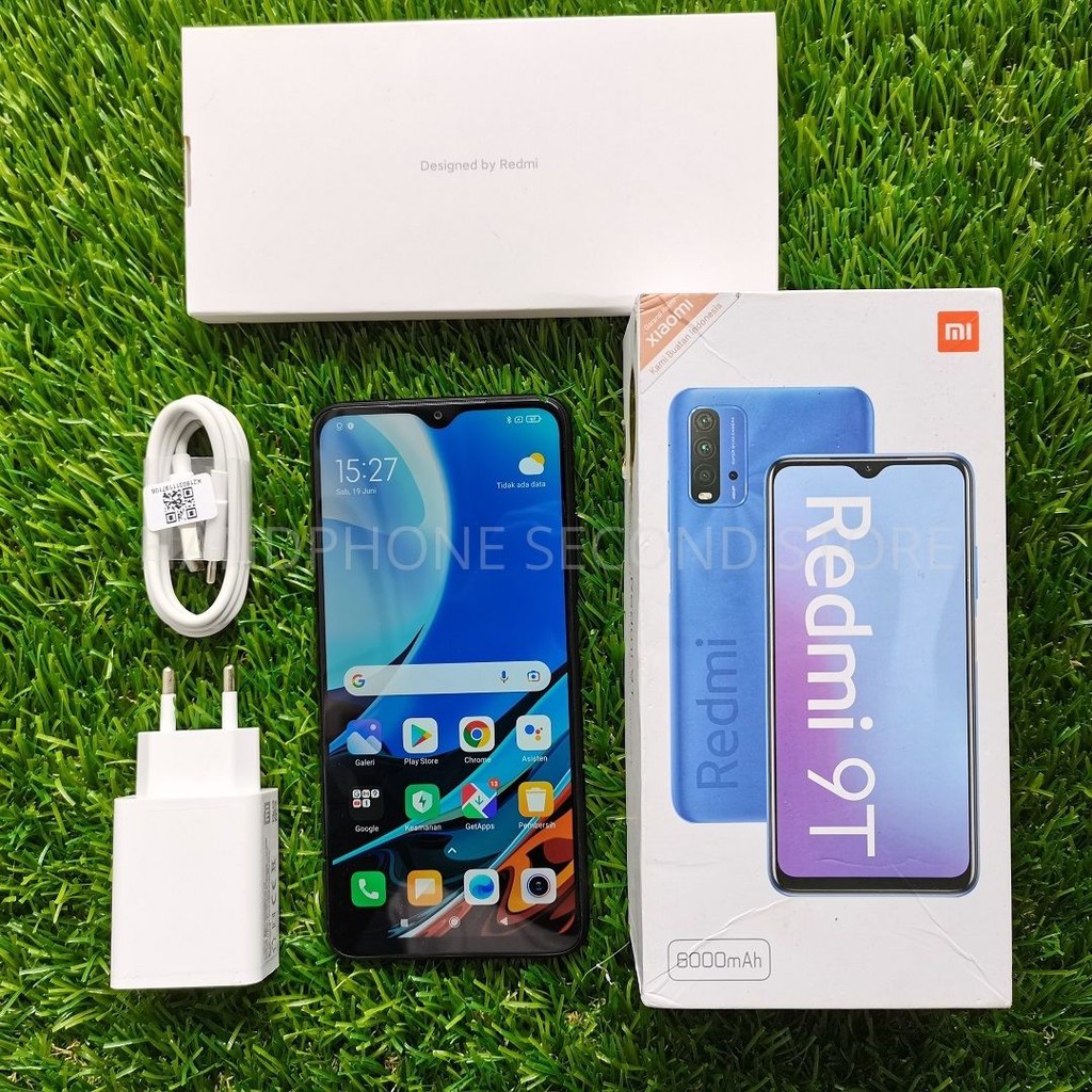 HP SECOND XIAOMI REDMI 9T 4/64GB HANDPHONE SECOND HP SEKEN HP BEKAS MURAH-2